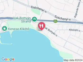 Bója Bisztró Balatonkenese a térképen