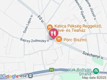 Eleven Cukrászat Balatonkenese a térképen