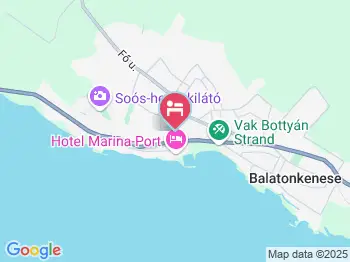 Erzsébet Vendéglő és Vendégház Balatonkenese a térképen