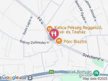 Fregatt Presszó Balatonkenese a térképen