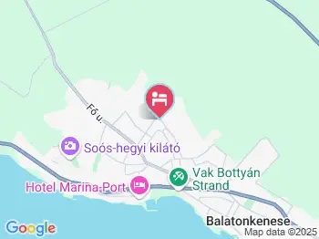 Gréta Apartman Balatonkenese a térképen