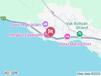 Hotel Marina-Port Balatonkenese a térképen