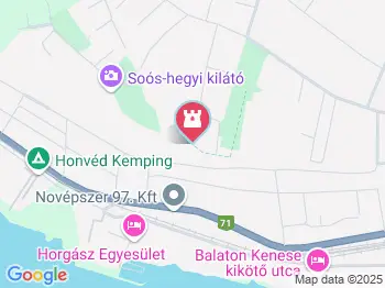 Mária Lélekemelő Emlékhelye Balatonkenese a térképen
