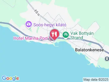 Marina-Port Étterem Balatonkenese a térképen