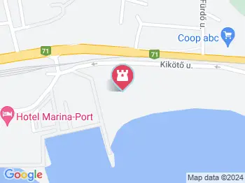 Széchenyi park Balatonkenese a térképen