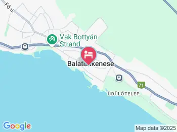 Vár-Lak Apartman Balatonkenese a térképen