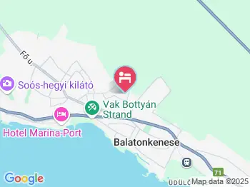 Zsuzsanna Apartmann Balatonkenese a térképen