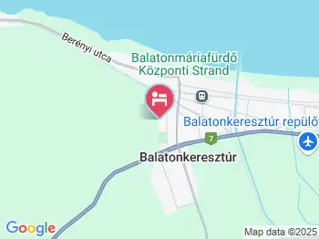 Éva ház Balatonkeresztúr a térképen