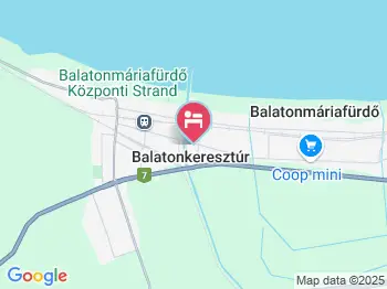 István Ház Balatonkeresztúr a térképen
