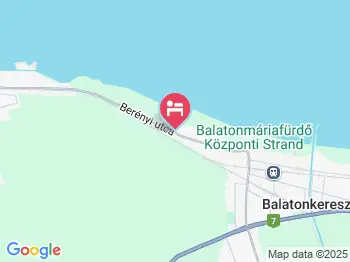 Zsanett Hotel Balatonkeresztúr a térképen