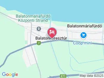 Bél Mátyás Vendégház Balatonkeresztúr a térképen