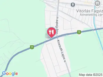 Pincekert Vendéglő Balatonkeresztúr a térképen