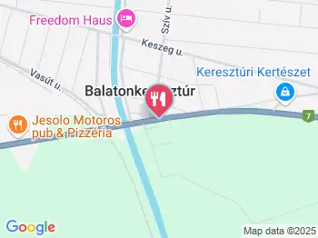 Rácz Pékség Balatonkeresztúr a térképen