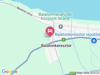 Villa Róza Balatonkeresztúr a térképen