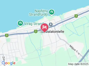 Ani Apartmanház Balatonlelle a térképen