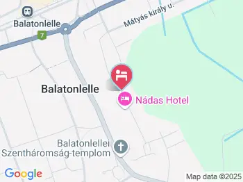 Anna Vendégház Balatonlelle a térképen