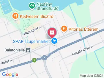 Balatonlelle Kertmozi Balatonlelle a térképen