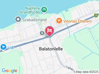 BL Bavaria Yachtclub & Apartmanok Balatonlelle a térképen
