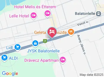 Boathouse Balatonlelle Balatonlelle a térképen