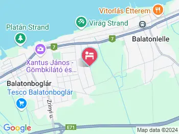 Boróka Vendégház Balatonlelle Balatonlelle a térképen