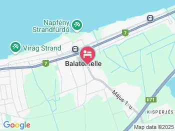 Bősze István Apartman Balatonlelle a térképen