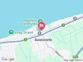 Centrum Üdülő Györke Apartman Balatonlelle a térképen