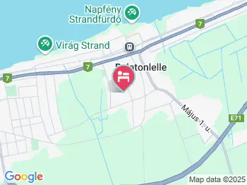 Csilla Medencés Ház Balatonlelle a térképen
