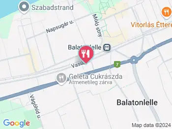 Csilli Choco Bons Balatonlelle a térképen