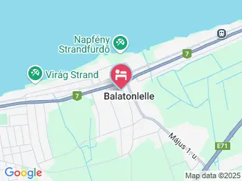 DO-TI Apartmanház Balatonlelle a térképen