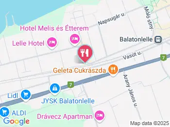 Dolce Vita Fagyizó Balatonlelle a térképen