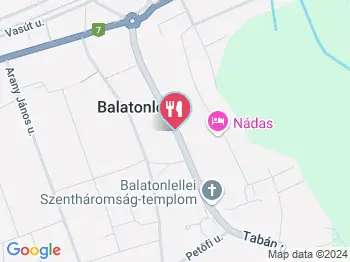 Don Papa Pub Balatonlelle a térképen