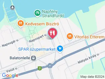 Élmény Kürtös Balatonlelle a térképen