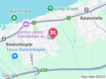 Fenyő Vendégház Balatonlelle a térképen