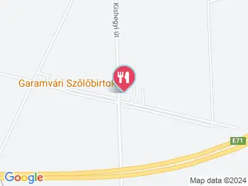 Garamvári Szőlőbirtok Balatonlelle a térképen