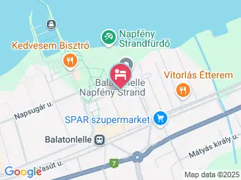 Holiday Park Balatonlelle a térképen