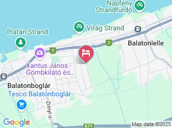 Horváth Apartmanház Balatonlelle a térképen