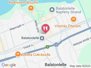 Isztambul Döner Balatonlelle a térképen