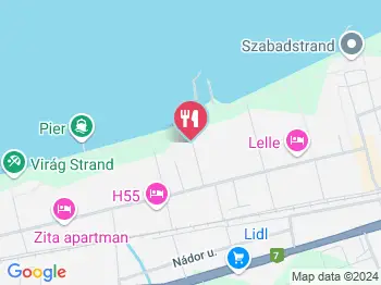 Ízvarázs Part Balatonlelle a térképen