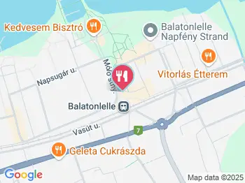 Jégvirág Fagyizó Balatonlelle a térképen