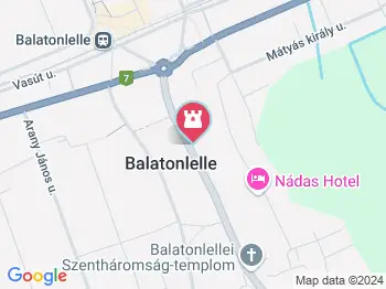 Kapoli Múzeum és Galéria Balatonlelle a térképen