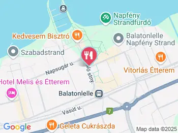 Kedvesem Bisztró Balatonlelle a térképen