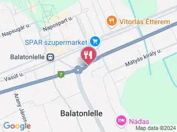 Keki Pékség & Pizzéria Balatonlelle a térképen