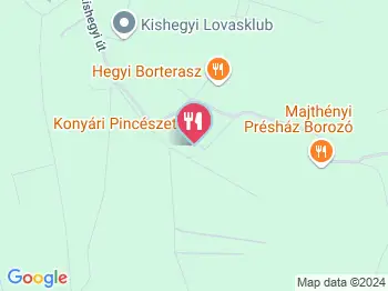 Konyári Pincészet Balatonlelle a térképen