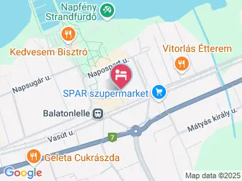 Lelle Park Apartman Balatonlelle a térképen