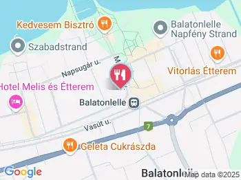 LIDO Kávézó & Borbár Balatonlelle a térképen