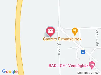 Magyar Borok Pincéje Balatonlelle a térképen