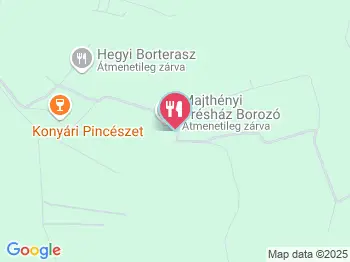 Majthényi Présház Balatonlelle a térképen