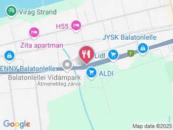 Makkos Vendéglő Balatonlelle a térképen