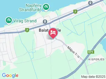 Margó Apartman Balatonlelle a térképen