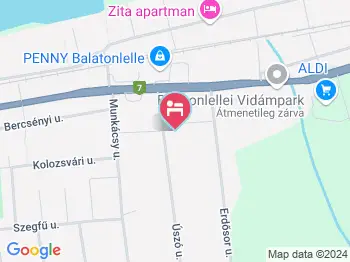 Oliver Inn Balatonlelle a térképen
